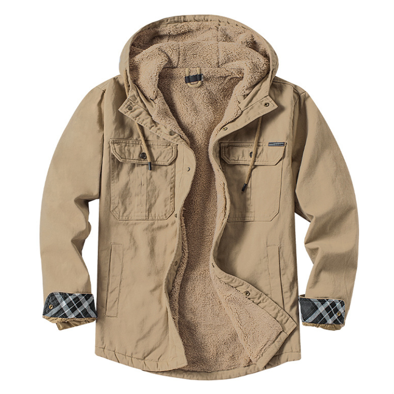 Jack Washington® |  Hooded Velvet Jacket