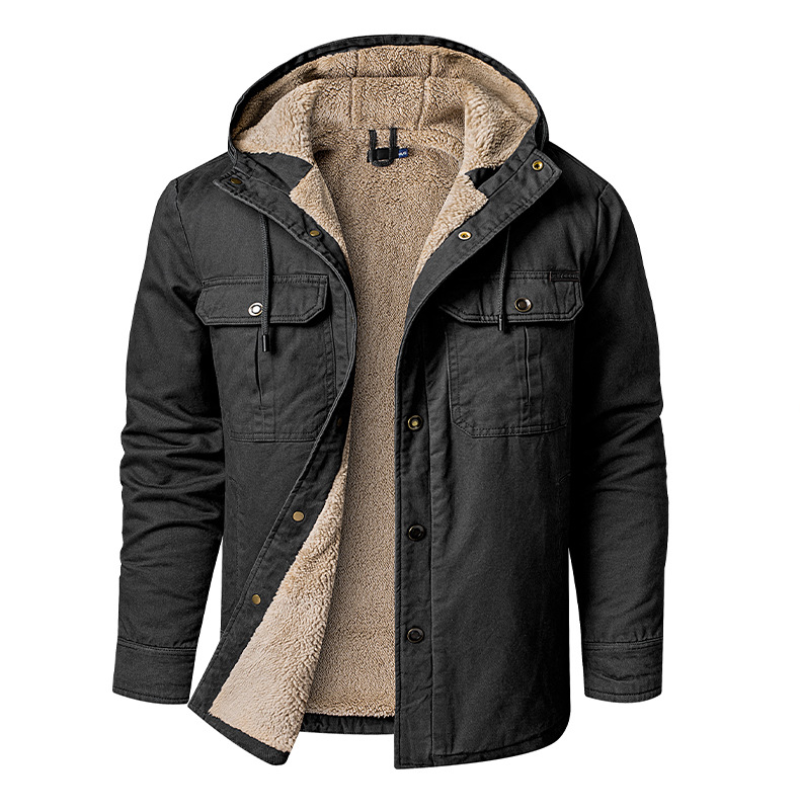 Jack Washington® |  Hooded Velvet Jacket