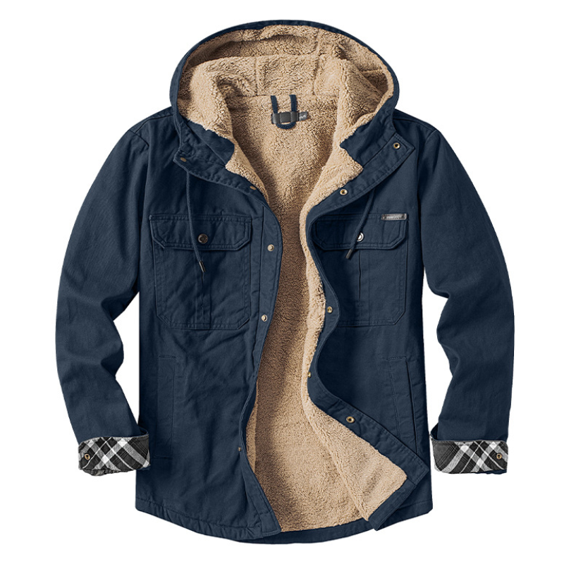 Jack Washington® |  Hooded Velvet Jacket