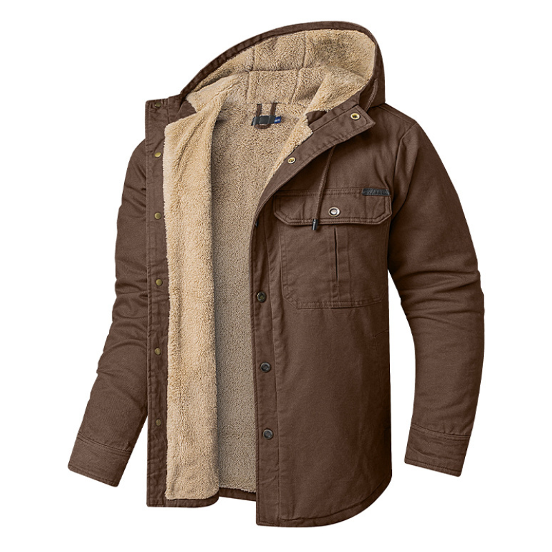 Jack Washington® |  Hooded Velvet Jacket