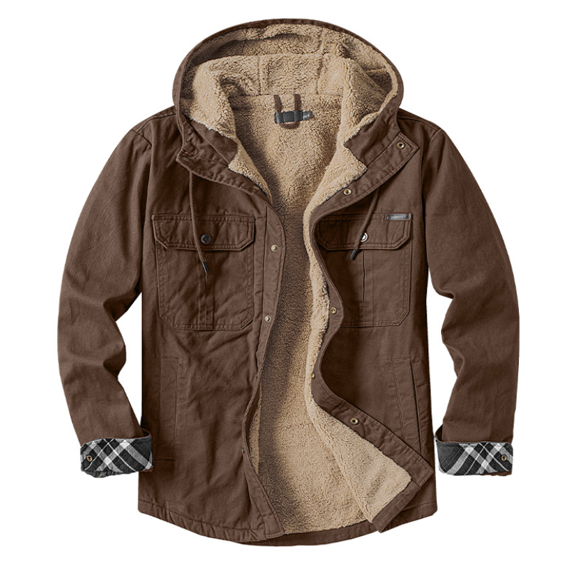 Jack Washington® |  Hooded Velvet Jacket