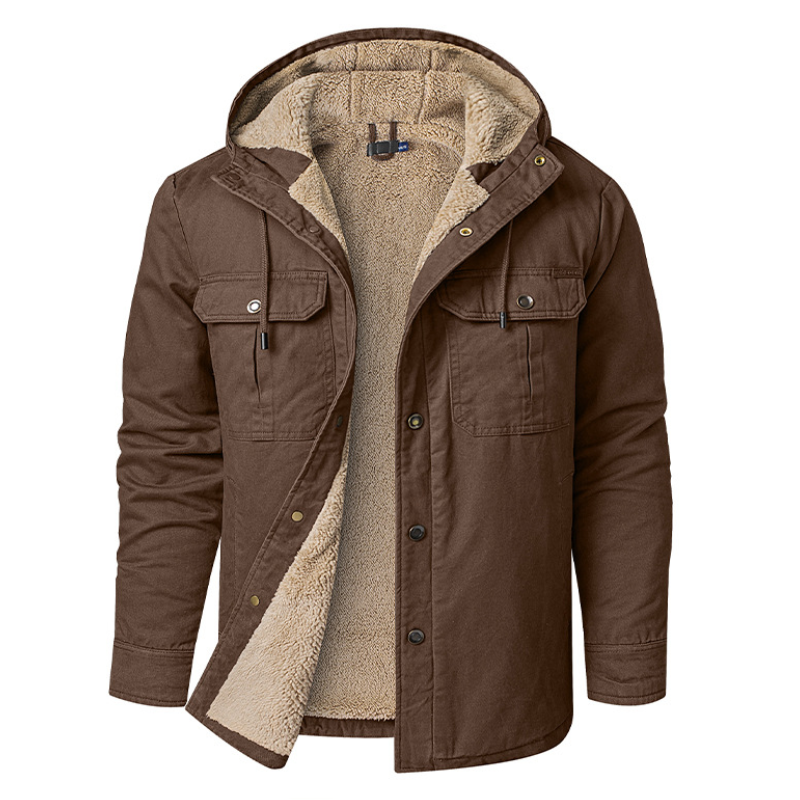 Jack Washington® |  Hooded Velvet Jacket