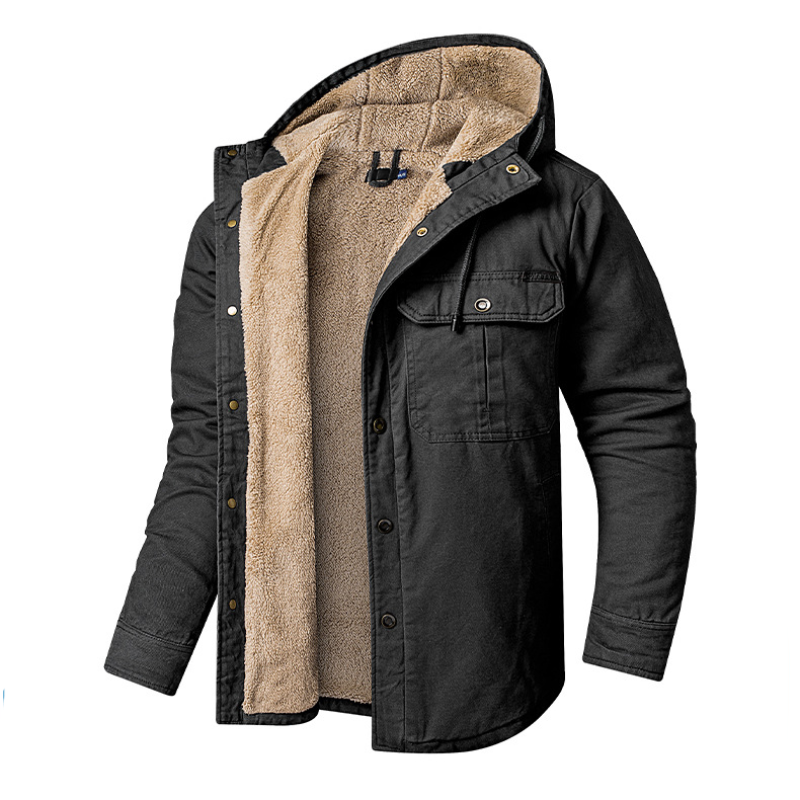 Jack Washington® |  Hooded Velvet Jacket
