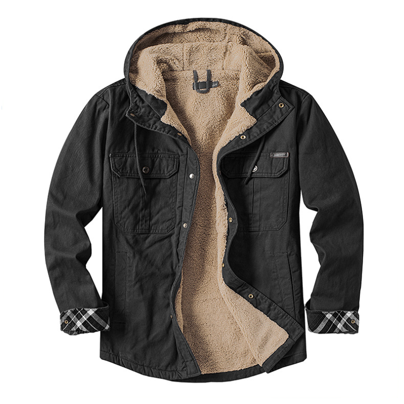 Jack Washington® |  Hooded Velvet Jacket