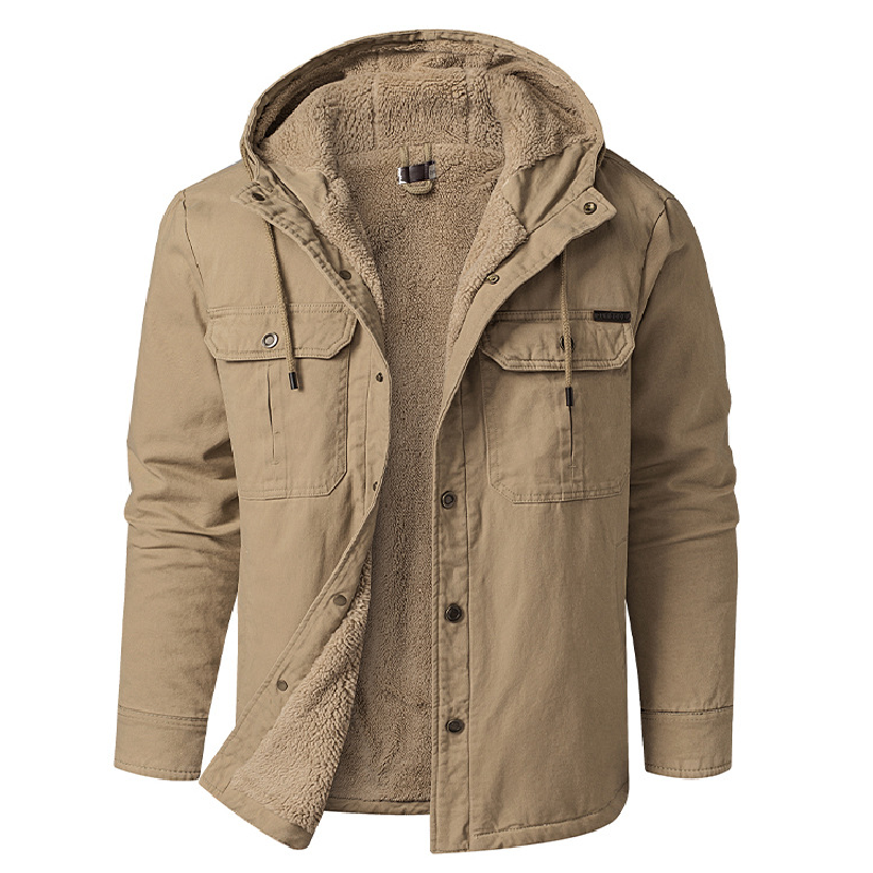 Jack Washington® |  Hooded Velvet Jacket