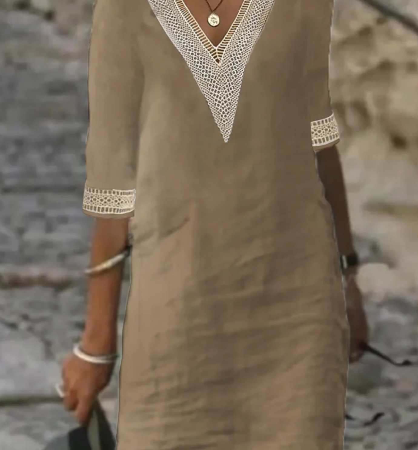 Celavie® | Riviera Breeze Crochet Dress