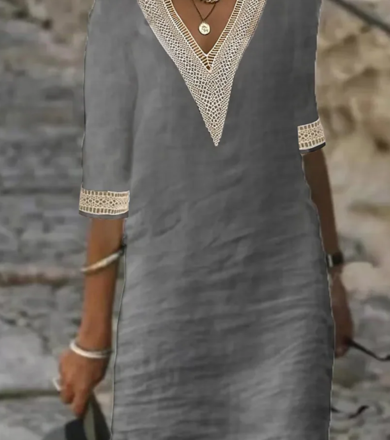 Celavie® | Riviera Breeze Crochet Dress