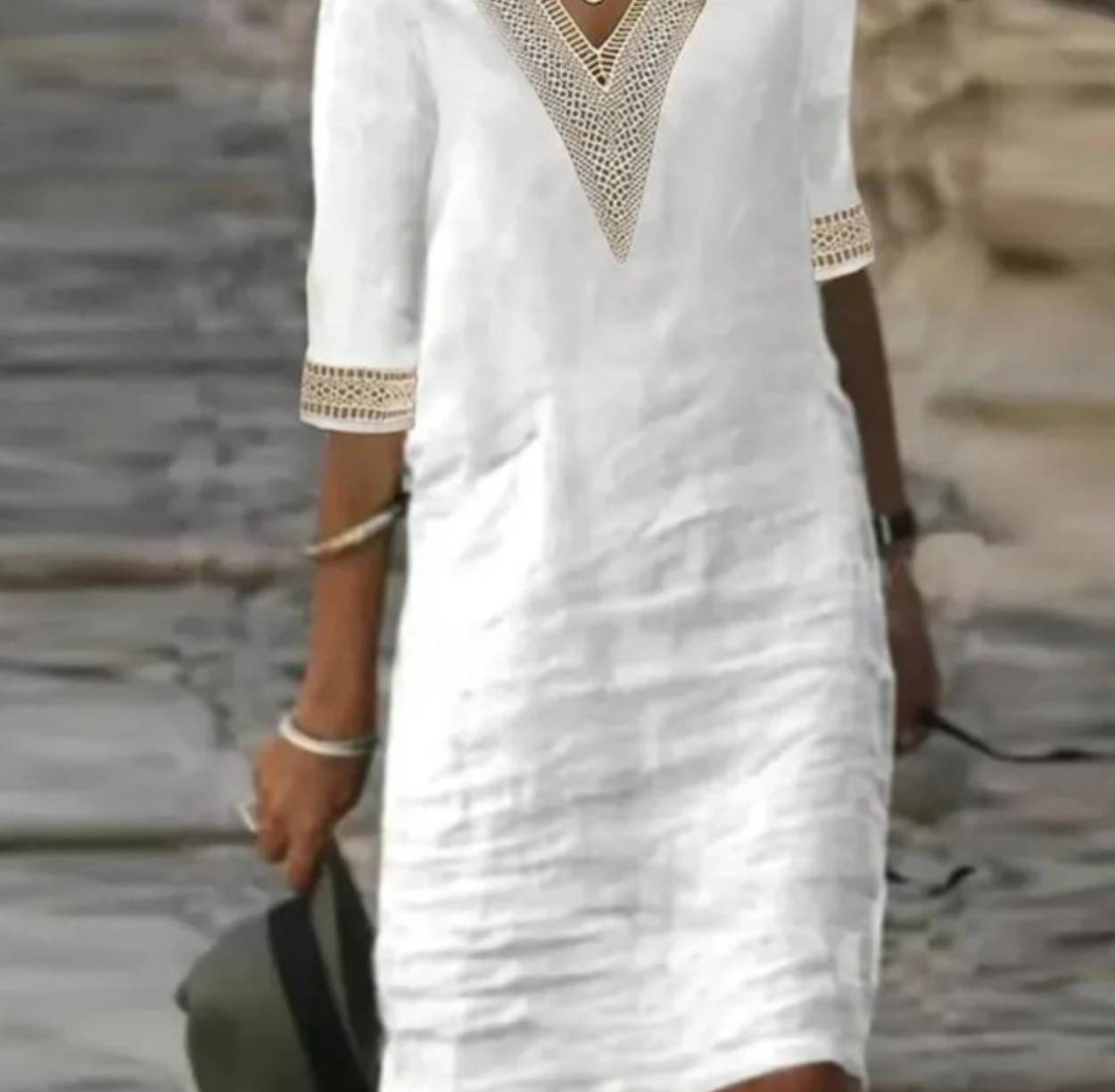 Celavie® | Riviera Breeze Crochet Dress