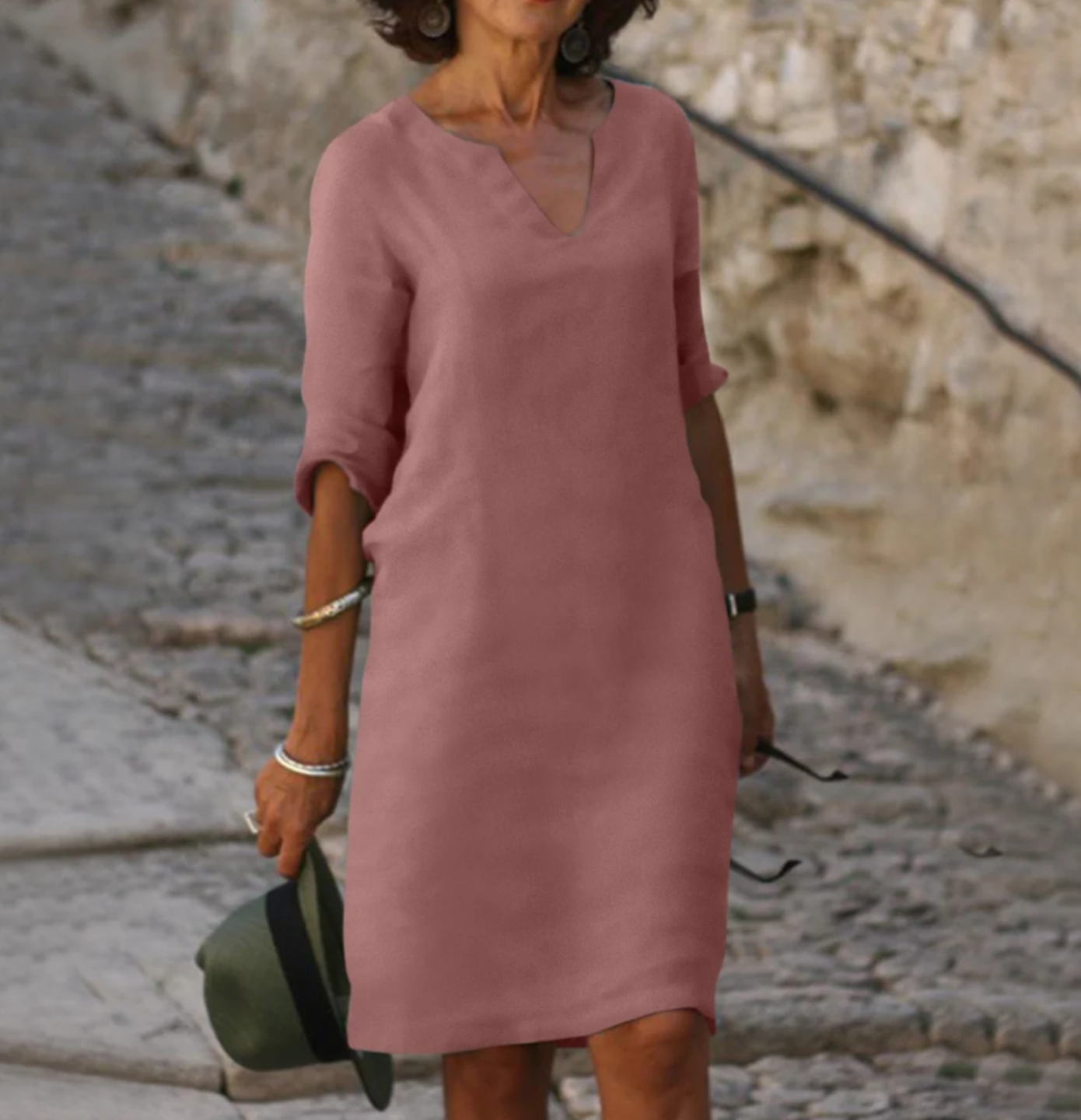 Luniva® | Everyday Ease Tunic Dress
